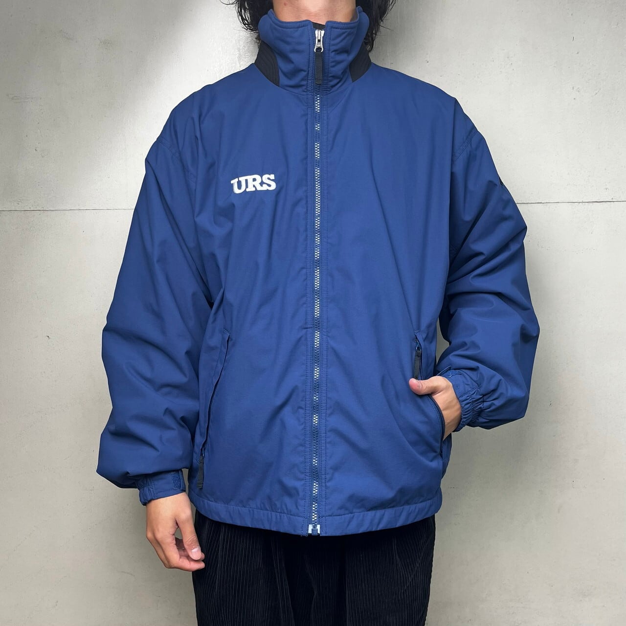 Colombiaコロンビアウォームアップジャケット90s黒vintage古着XL 古着 90年代 コロンビア Columbia フリースジャケット メンズL