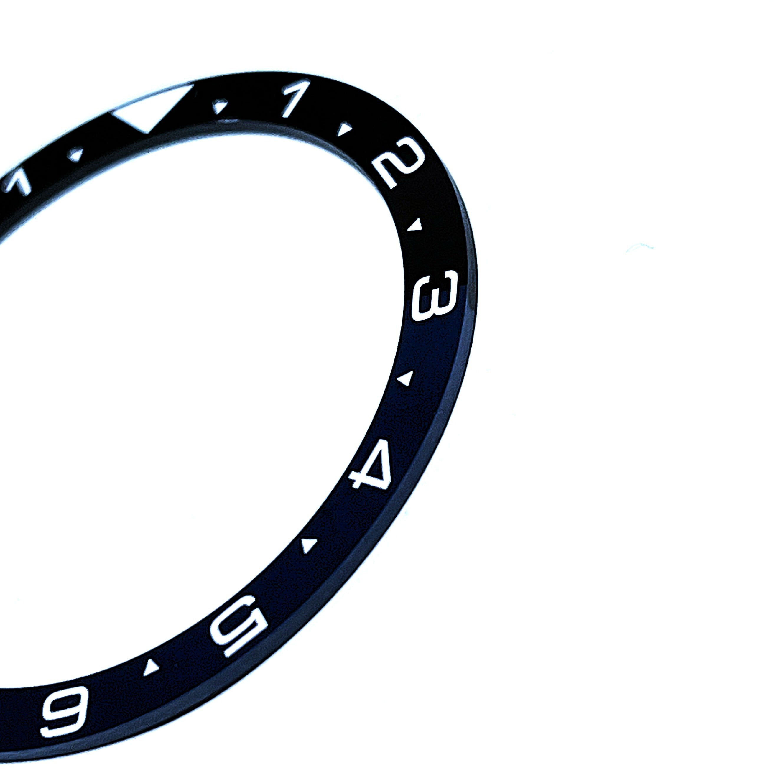 ☆NEW デュアルタイムフラットタイプセラミックベゼルインサート