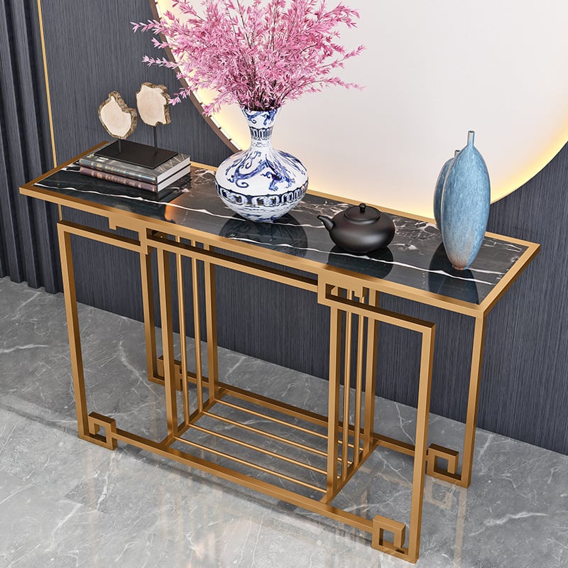 コンソールテーブル「IM8250」天然石 ホワイトカラーラ | 【公式】大塚