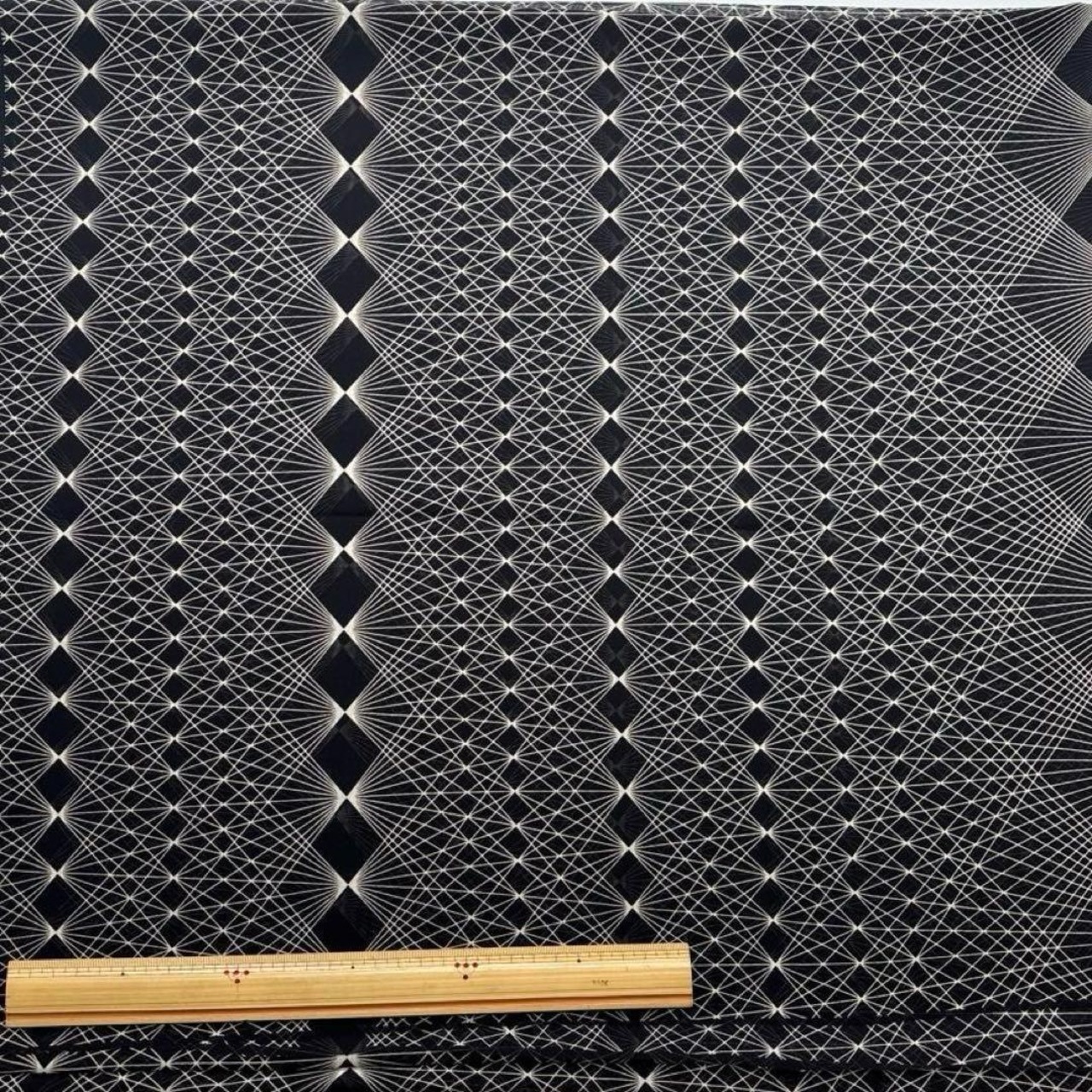 NA159◆3m◆M◆SALE◆ジョーゼット生地◆幾何学模様