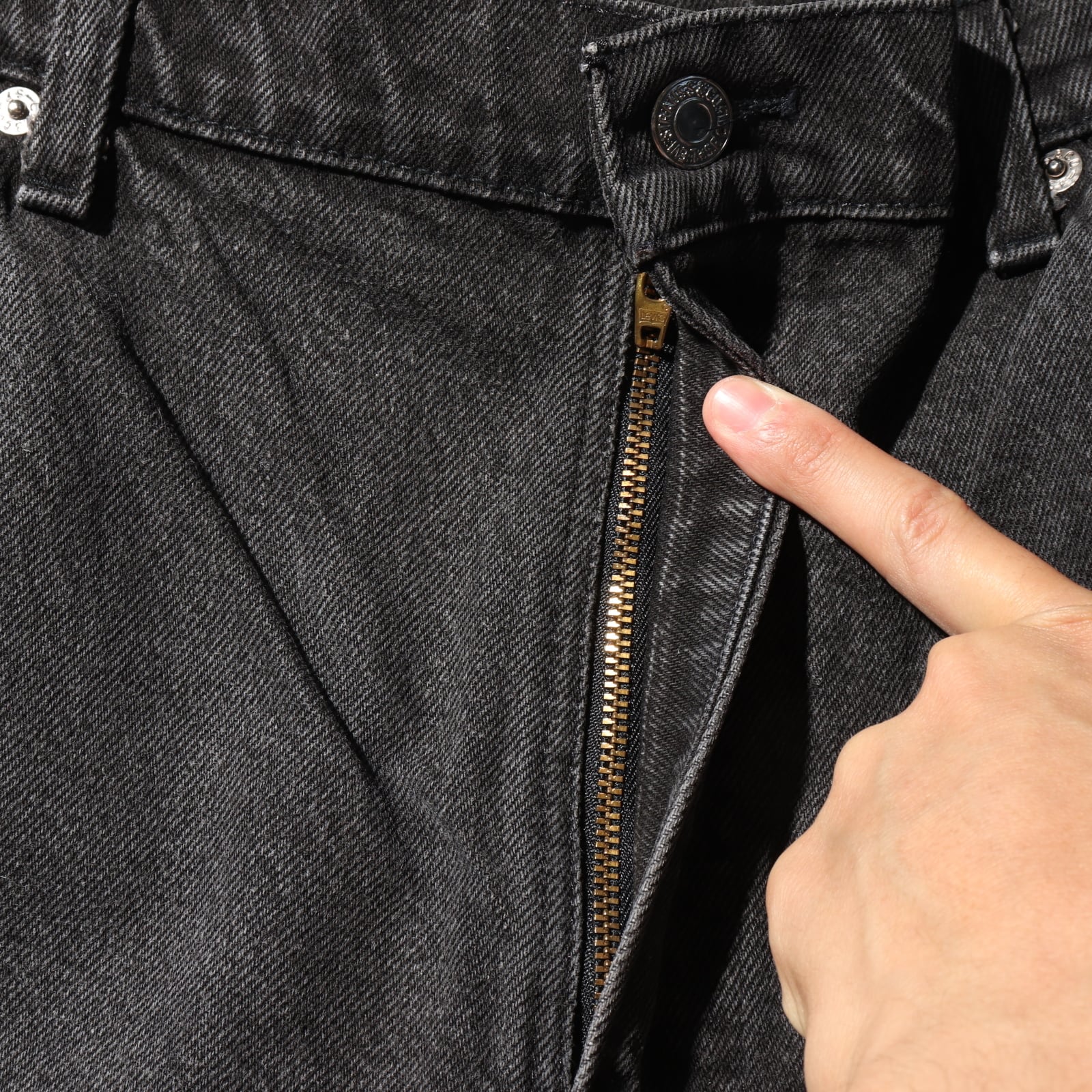 稀少 黒タブ 36×30 Levi's 550 USA 92年 サルファーブラック デニム