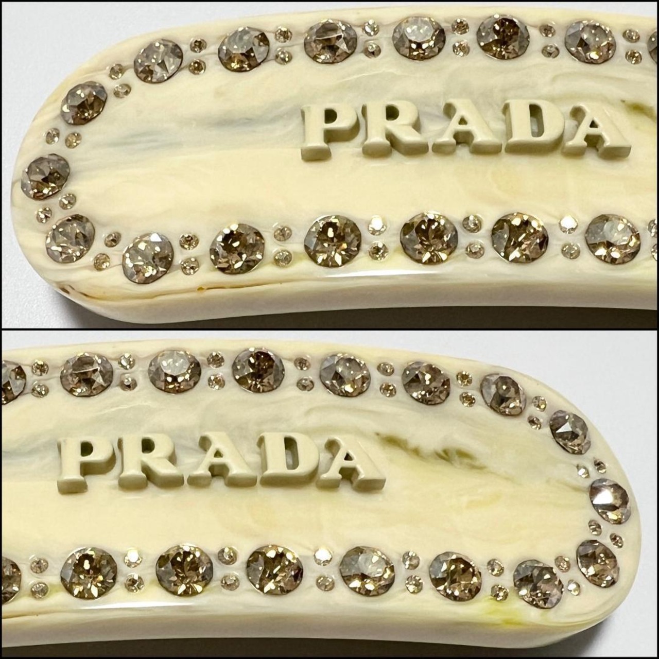 人気】プラダ PRADA レディース プレックス ヘアクリップ バレッタ  