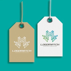 電子回路のMのロゴ