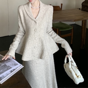 テンペラメント ニットスーツセット SE09