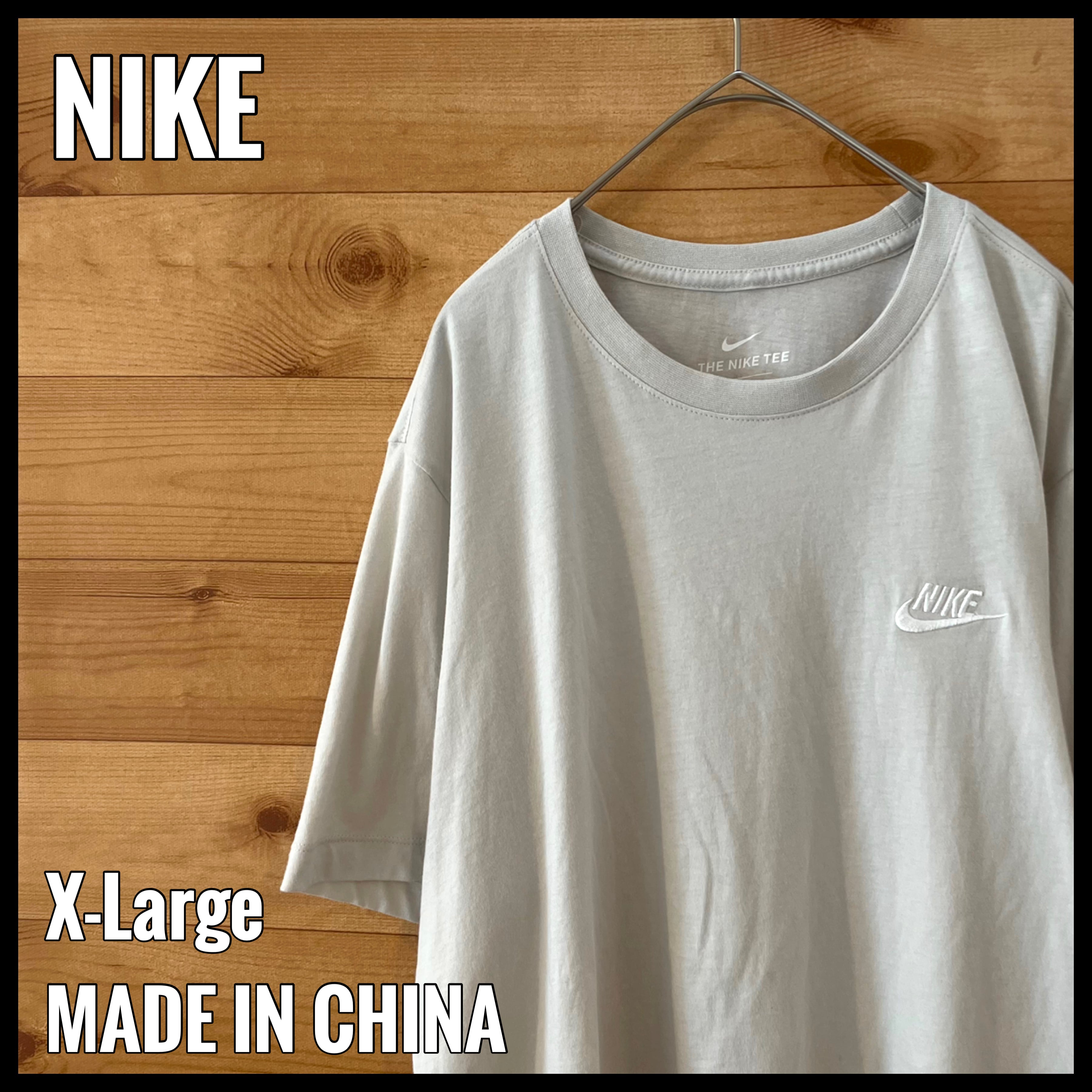 90s  OLD NIKE ワンポイント ヘビーコットンTシャツ