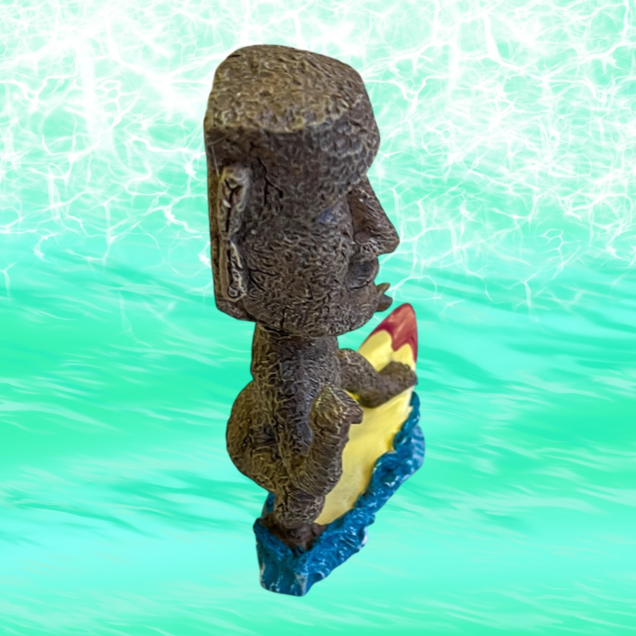 モアイバブリング 波乗りサーファー Moai Bobbling Surfer　ロータリーヒロ - 3
