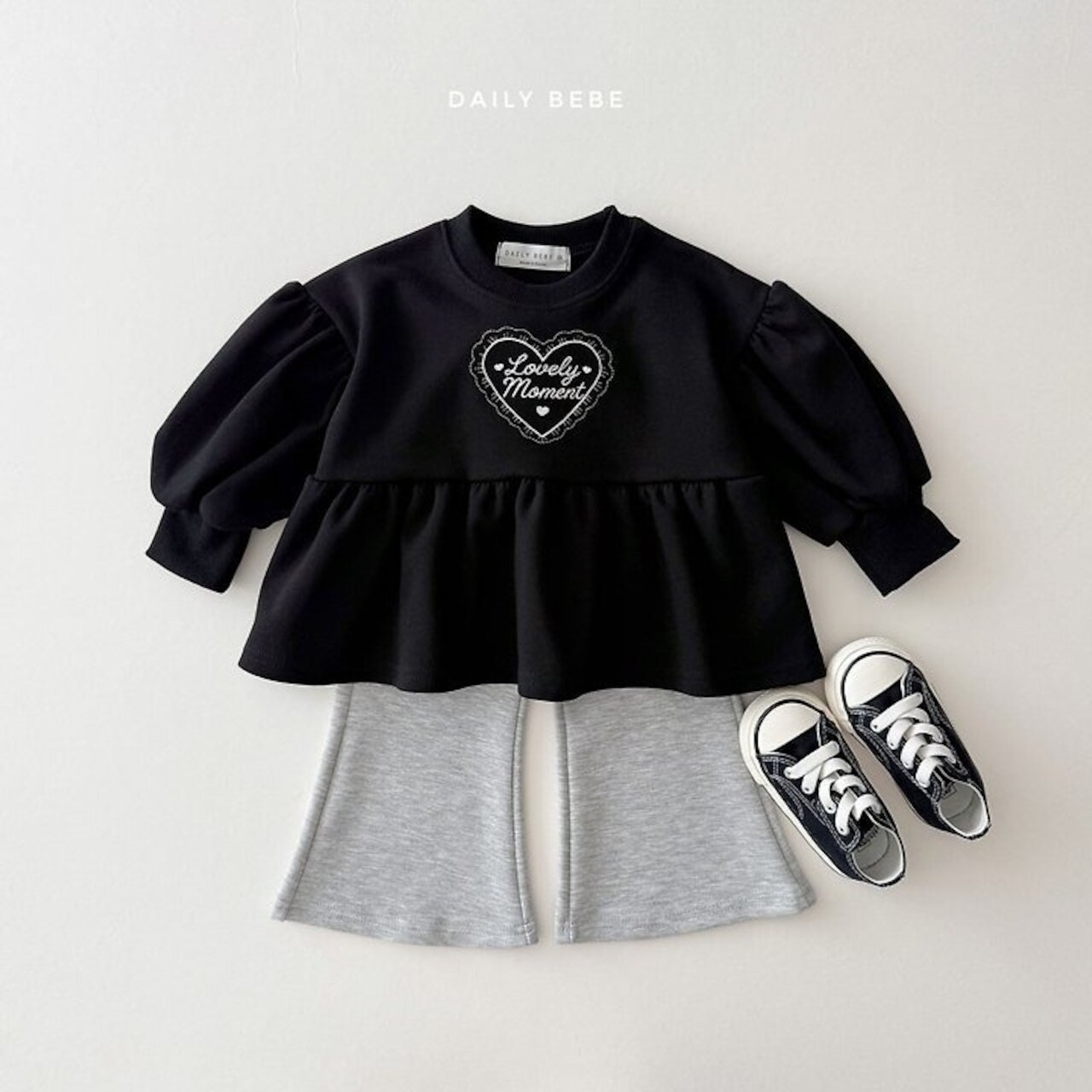韓国子供服 / 26Autumn / 〖取寄〗DAILYBEBE / ストレッチブーツカットパンツ / キッズ服 / ジュニア服 / 秋服 *XS~JL*