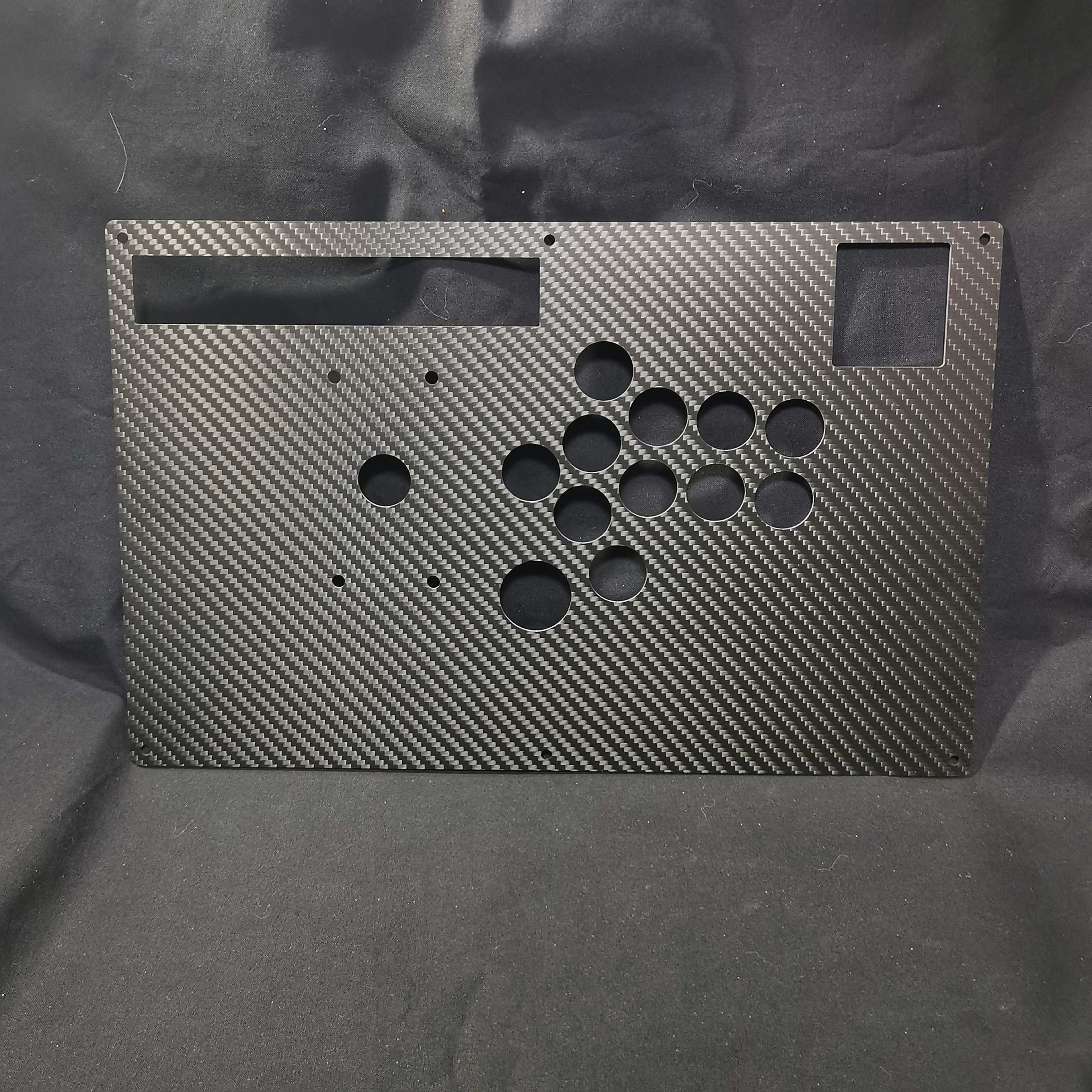 ホリ RAP.N (リアルアーケードプロ)用 レバー型 ボタン拡張天板 HORI RAP.N(リアルアーケードプロ)用 ボタン増設カスタム天板 [ドライ