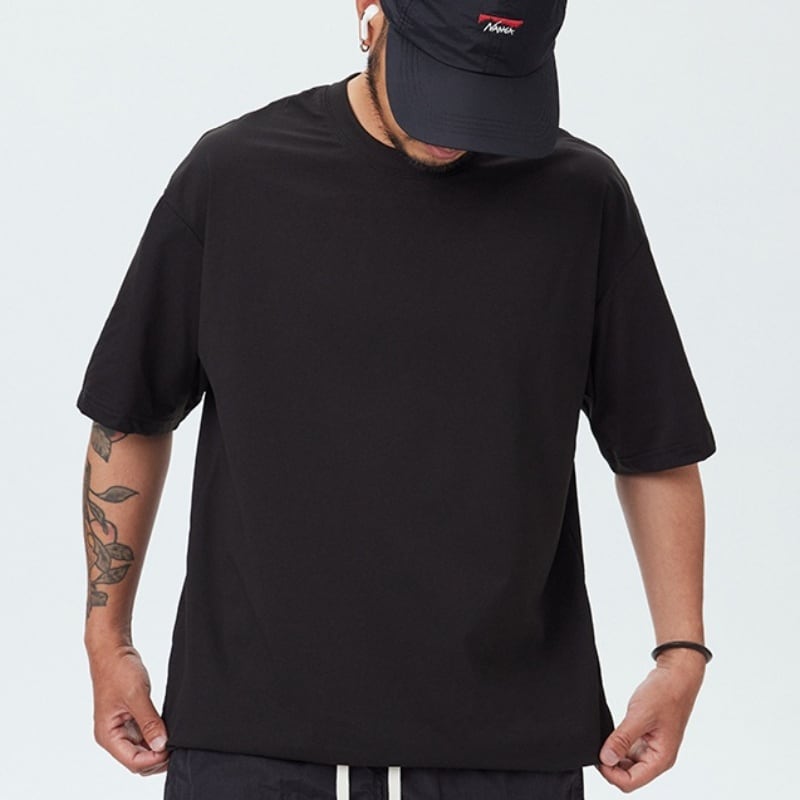 クルーネック半袖速乾Tシャツ A18086