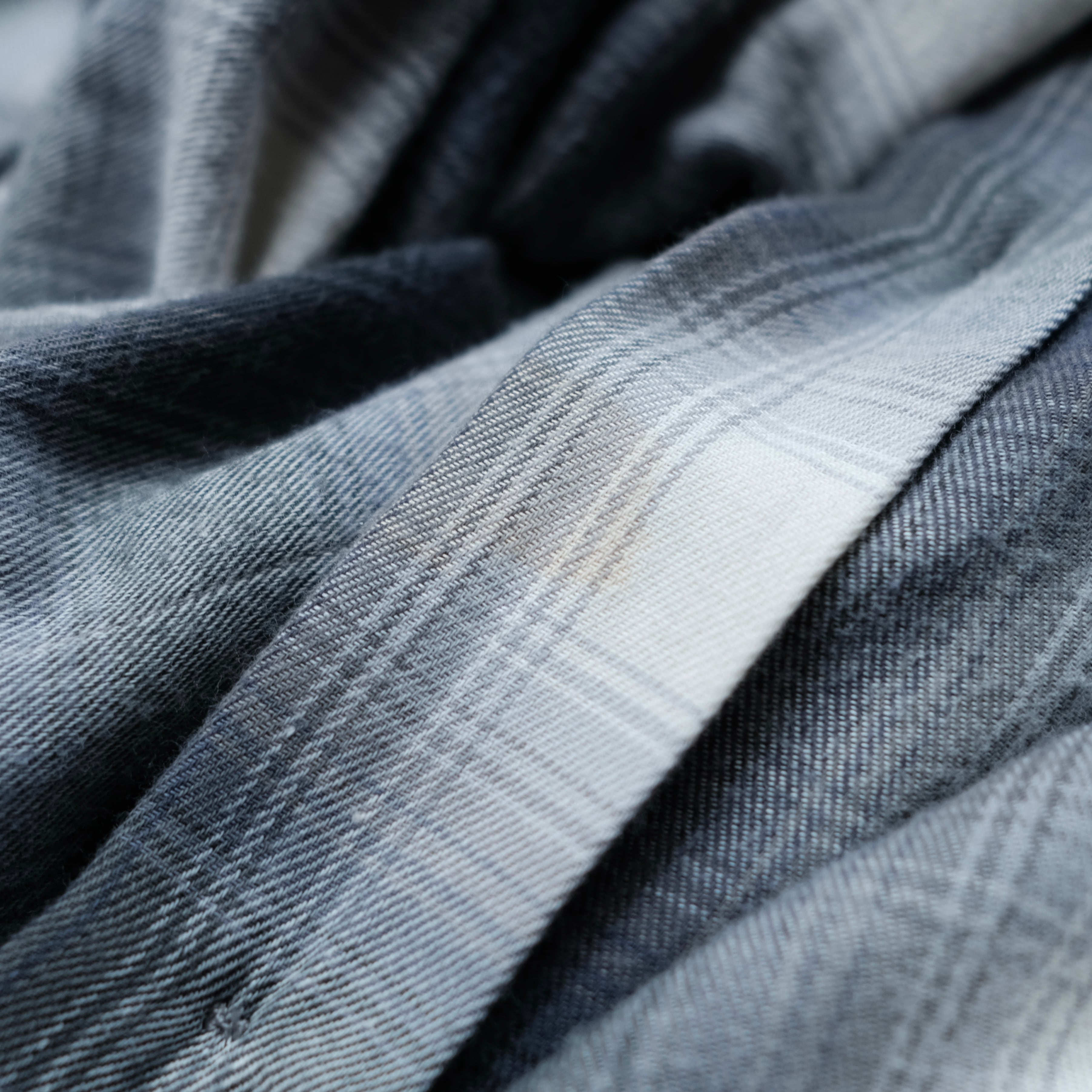 agnes b. HOMME MADE IN FRANCE OMBRE CHECK SHIRT | safarionline