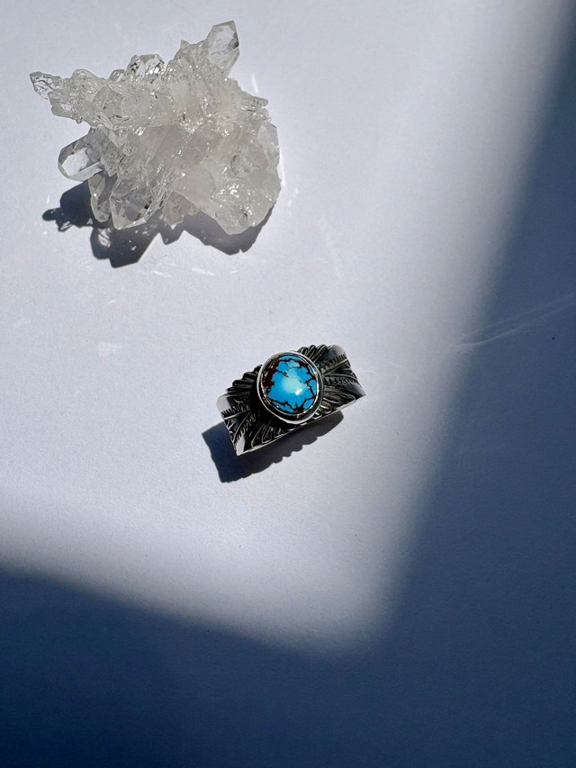 Egyptian turquoise Ring size 13号