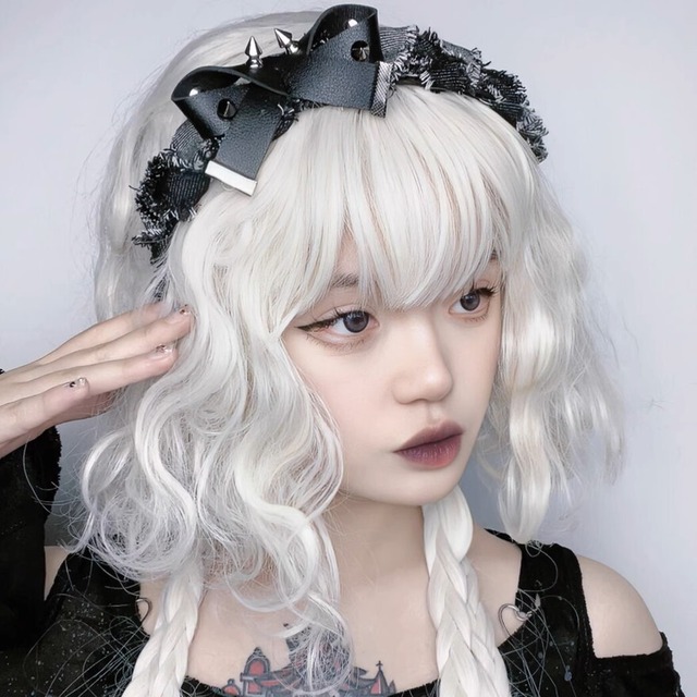 アクセサリー ヘッドバンド Broken bone リベット ロリパン ゴシック｜天使と悪魔