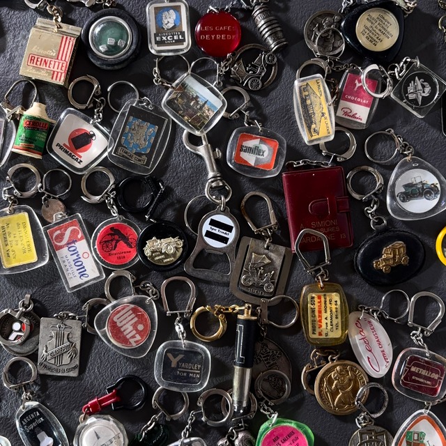 50個  フレンチ キーホルダー フランス 雑貨 ヴィンテージ  2511014-9