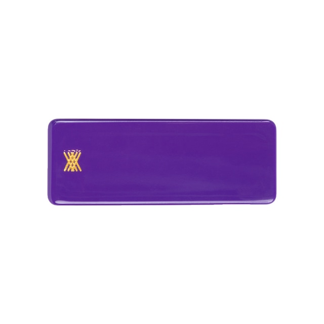 【 Repose AMS 26AW 】 squarded hair clip / dark orchid pop DOP