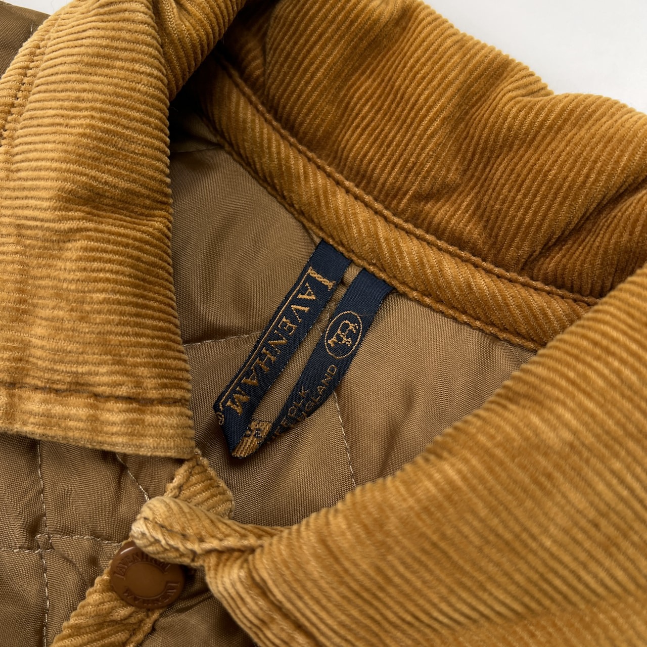 LAVENHAM ラベンハム キルティング ジャケット サイズ 36 /キャメルブラウン系/レディース/イギリス製/英国製