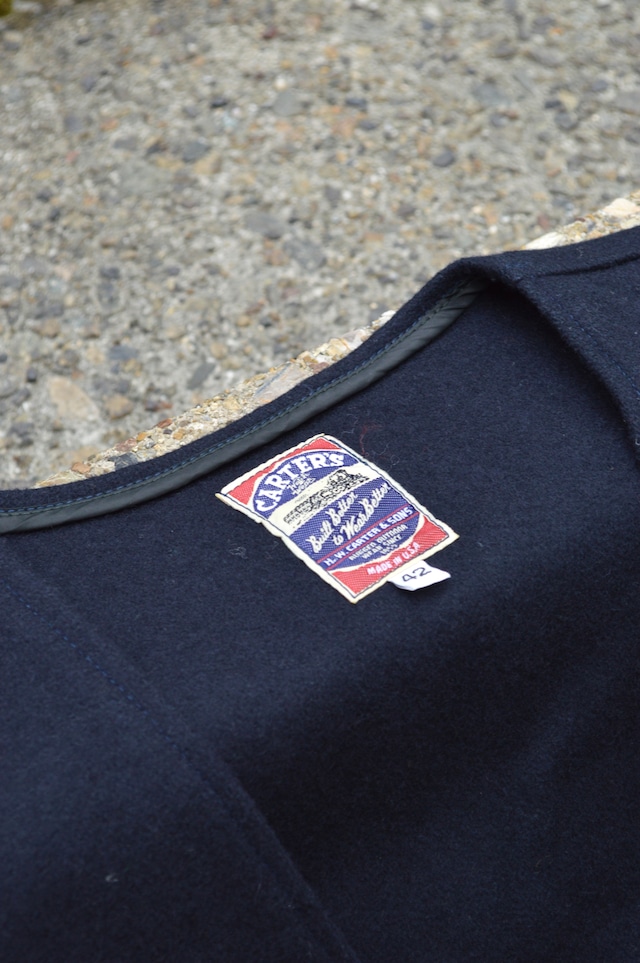 CARTERS 80s Wool Zipup Vest TALON ZIP Made in USA カーターズ 80年代 ウールベスト