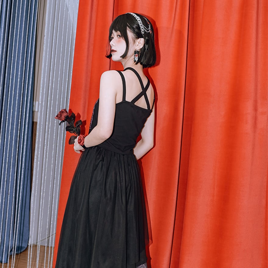 サブカル 服 地雷系 通販 チャイナ風服 チャイナ風服 古怪舎