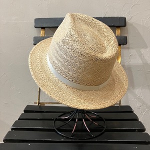 PATTERN JUTE MIDDLE BRIM FEDORA