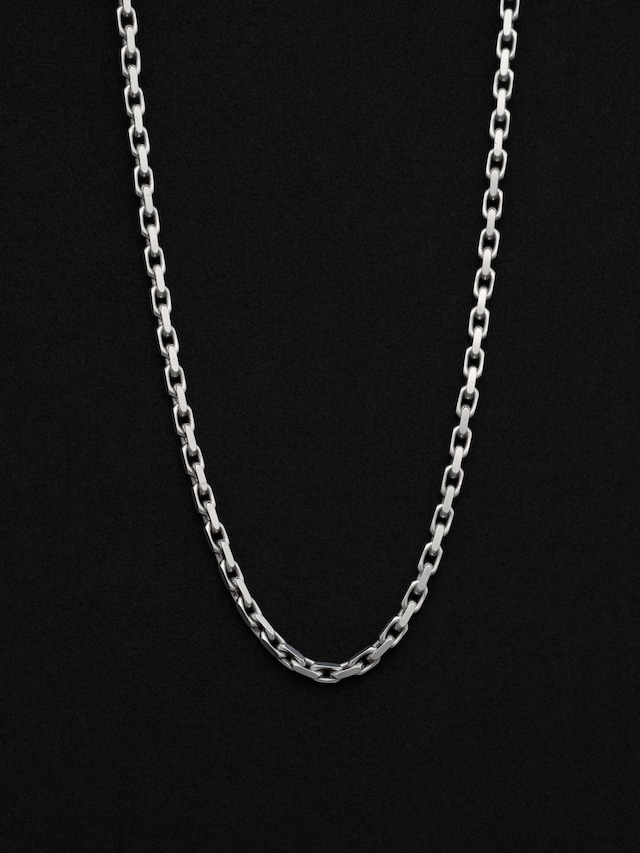 Cut Oval Chain Necklace