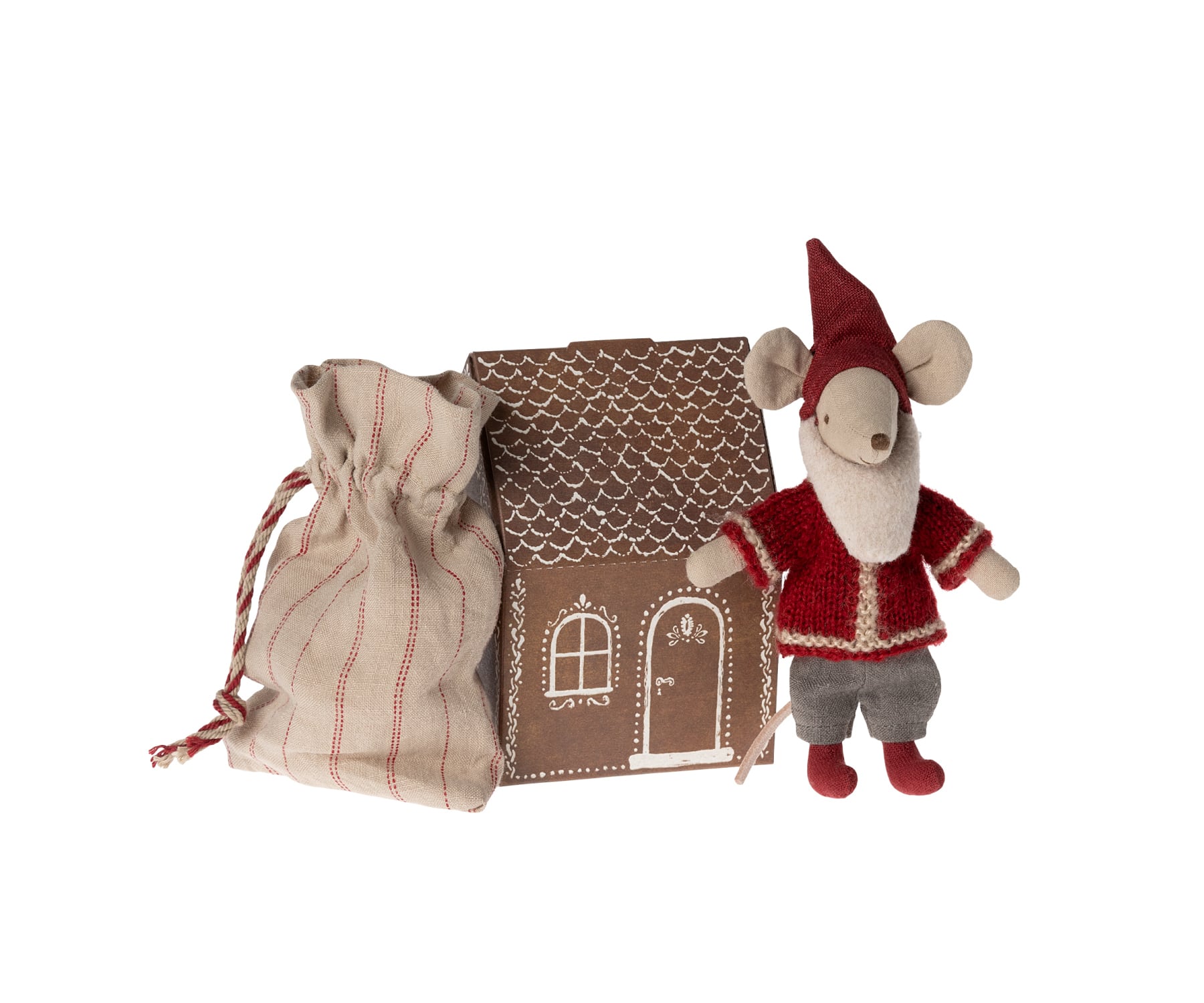 【ご予約】maileg (メイレグ) / おひげのサンタマウス