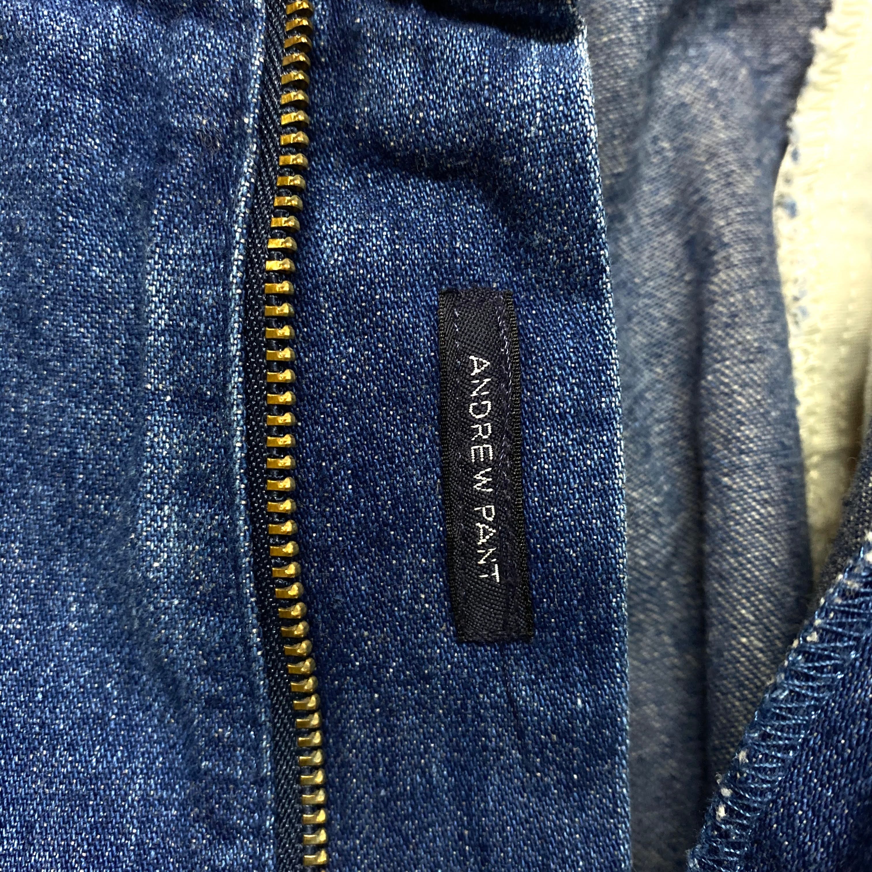 USA製 Ralph Lauren ラルフローレン タック入り デニムトラウザー