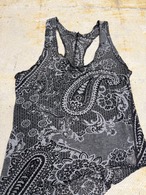 ''Barak'' paisley tank top