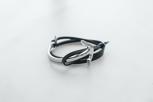 ANCHOR BRACELET LEATHER