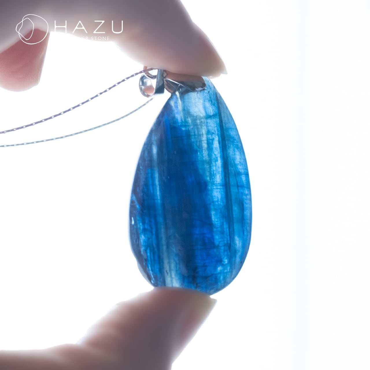 1点もの］虹入りブルーグリーンカイヤナイト・ネックレス | 天然石HAZU