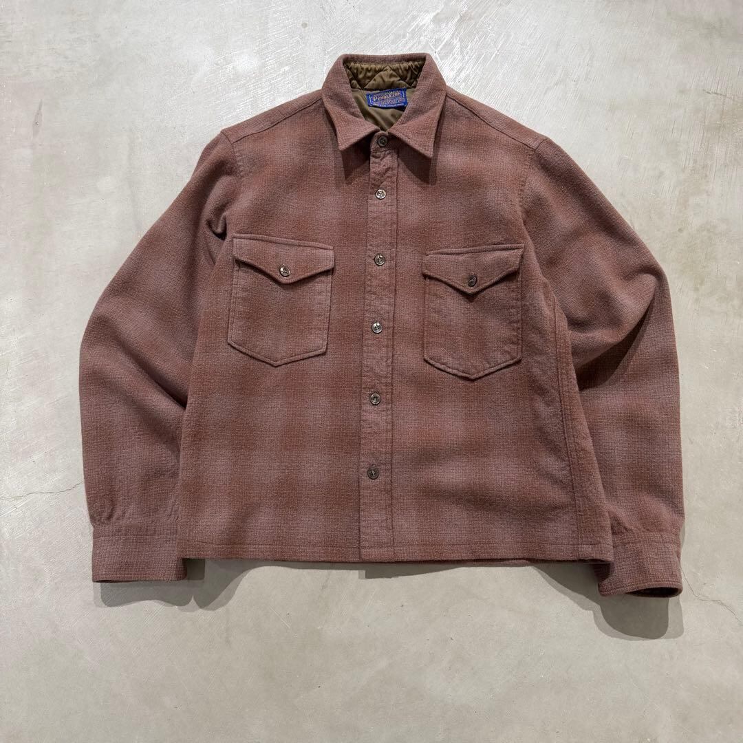 60s PENDLETON Wool shirt Ombre