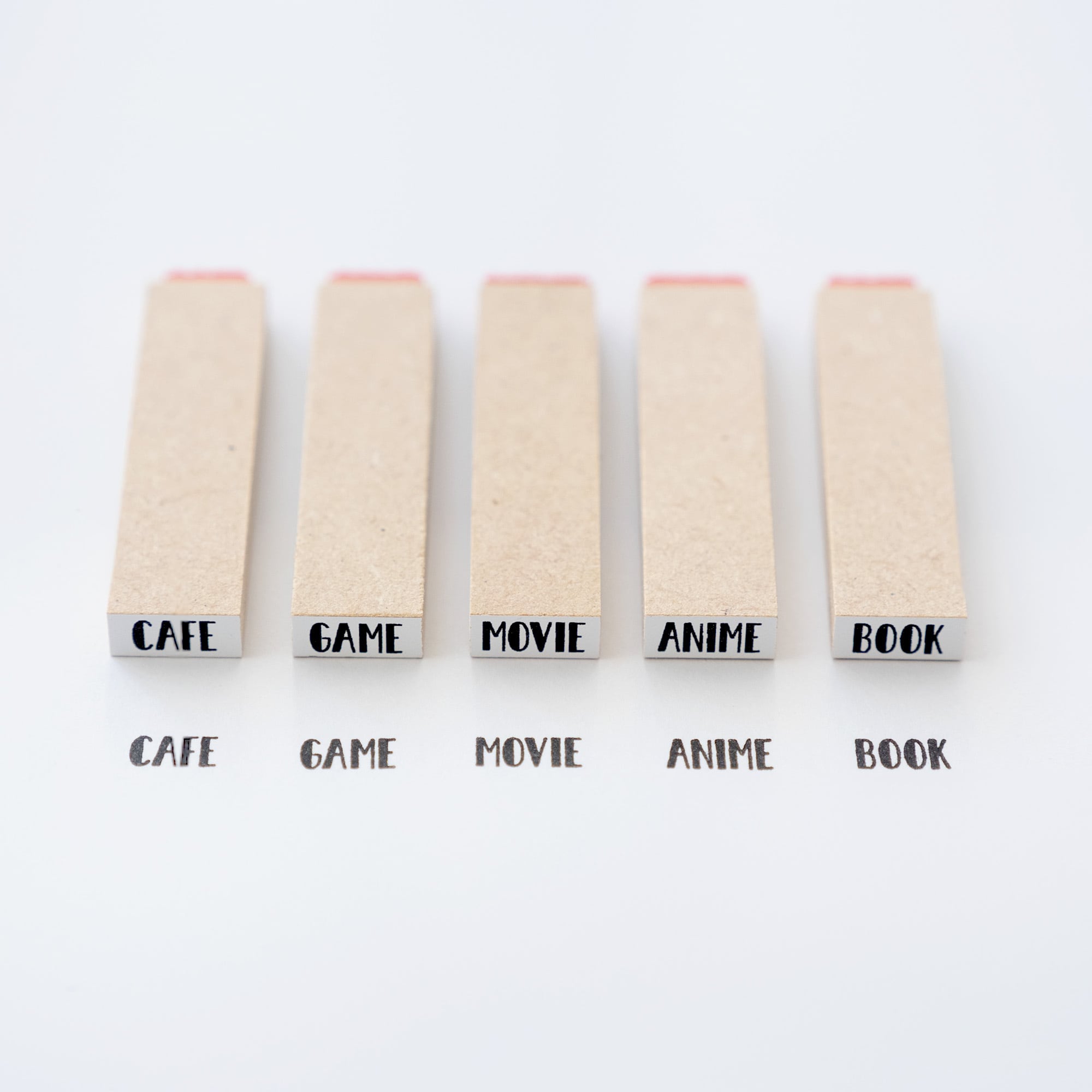 【小さな文字】MOVIE_映画 | はんこ