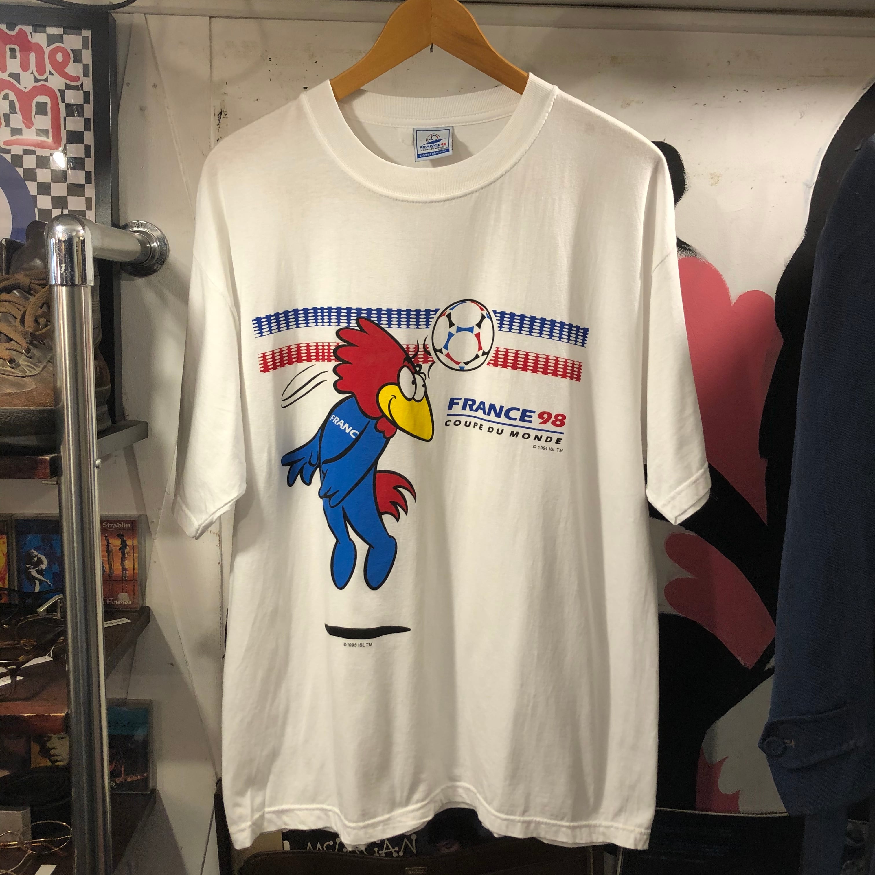 90's/ヴィンテージ/フランスワールドカップTシャツ