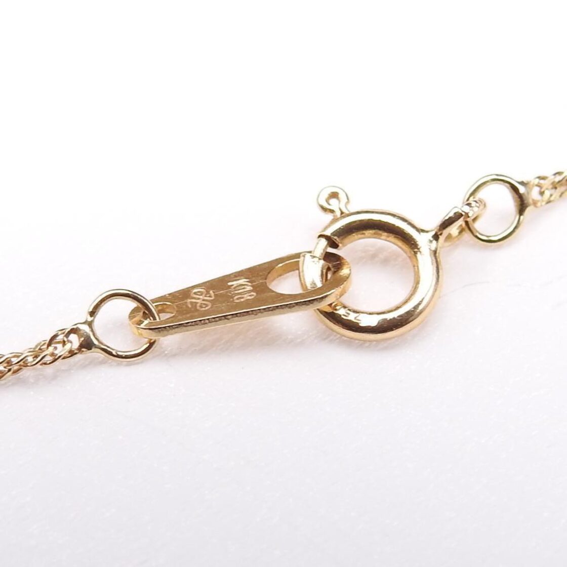 美品】K18 イエローゴールド 41cm ネックレス 1.08g アクセサリー | Pay ID