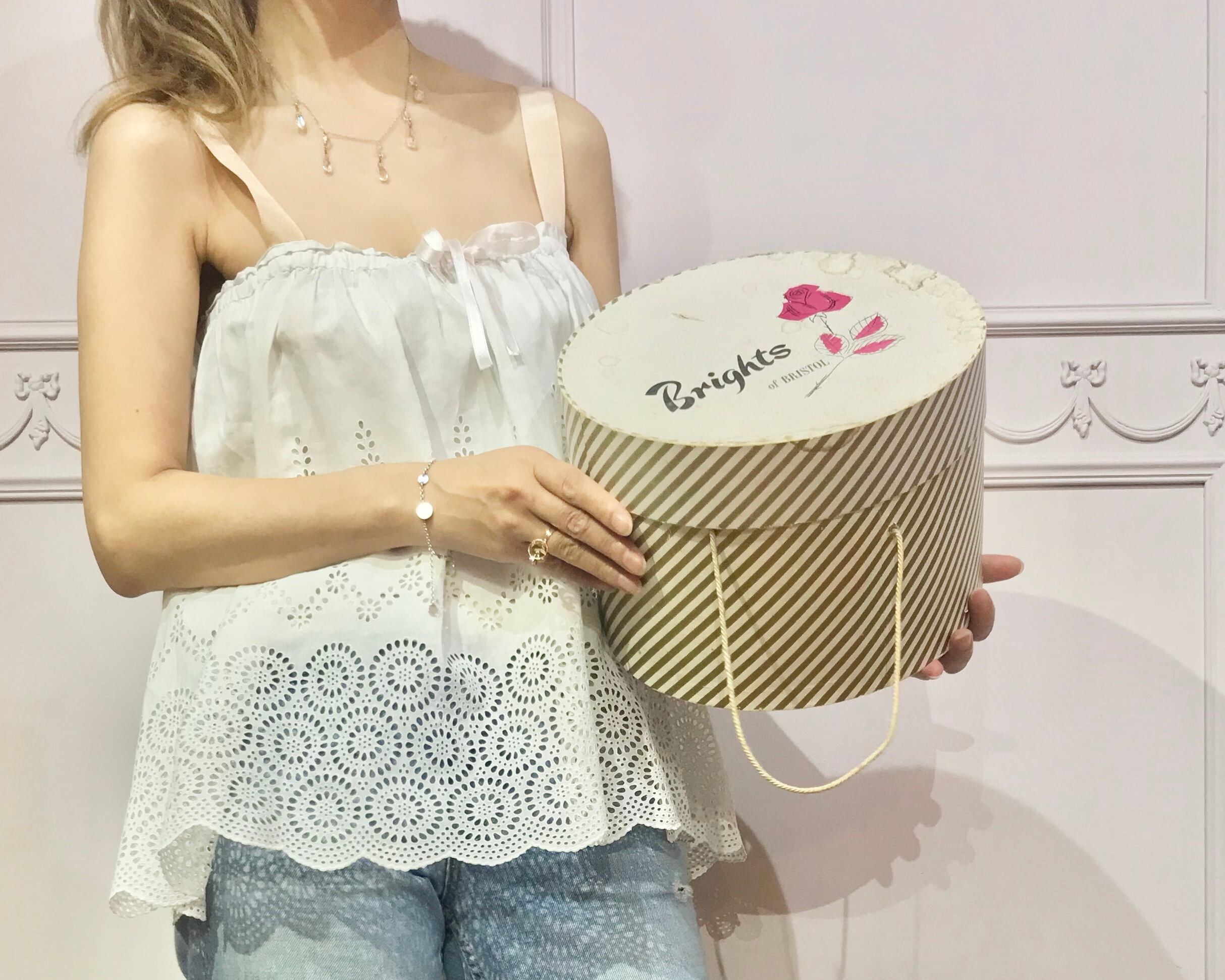 アイレットレースキャミソール lot20276