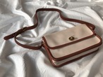 AMERICA 1990’s OLD COACH “2 tone Leather” shoulder bag