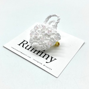 【Ruminy】かごBAGブローチ⑥