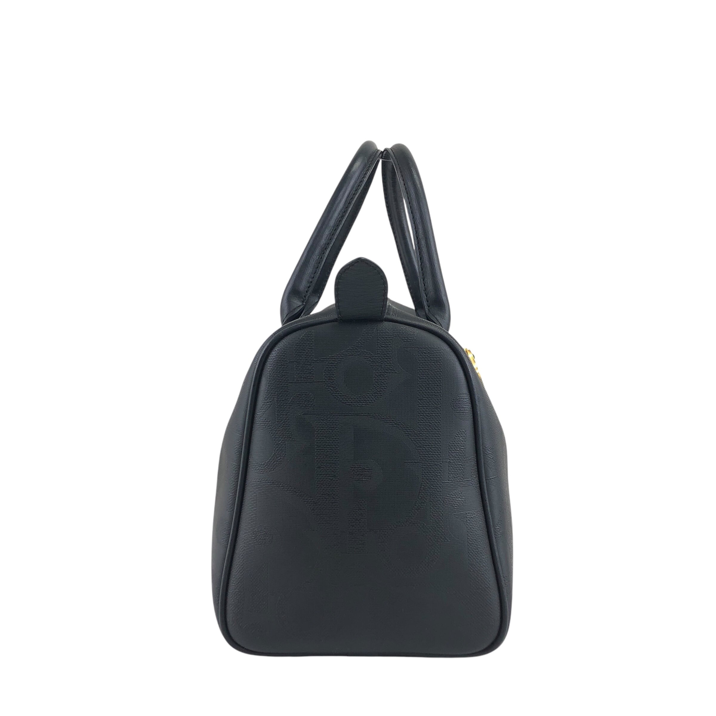 Christian Dior クリスチャン ディオール ハンドバッグ ブラック ロゴ