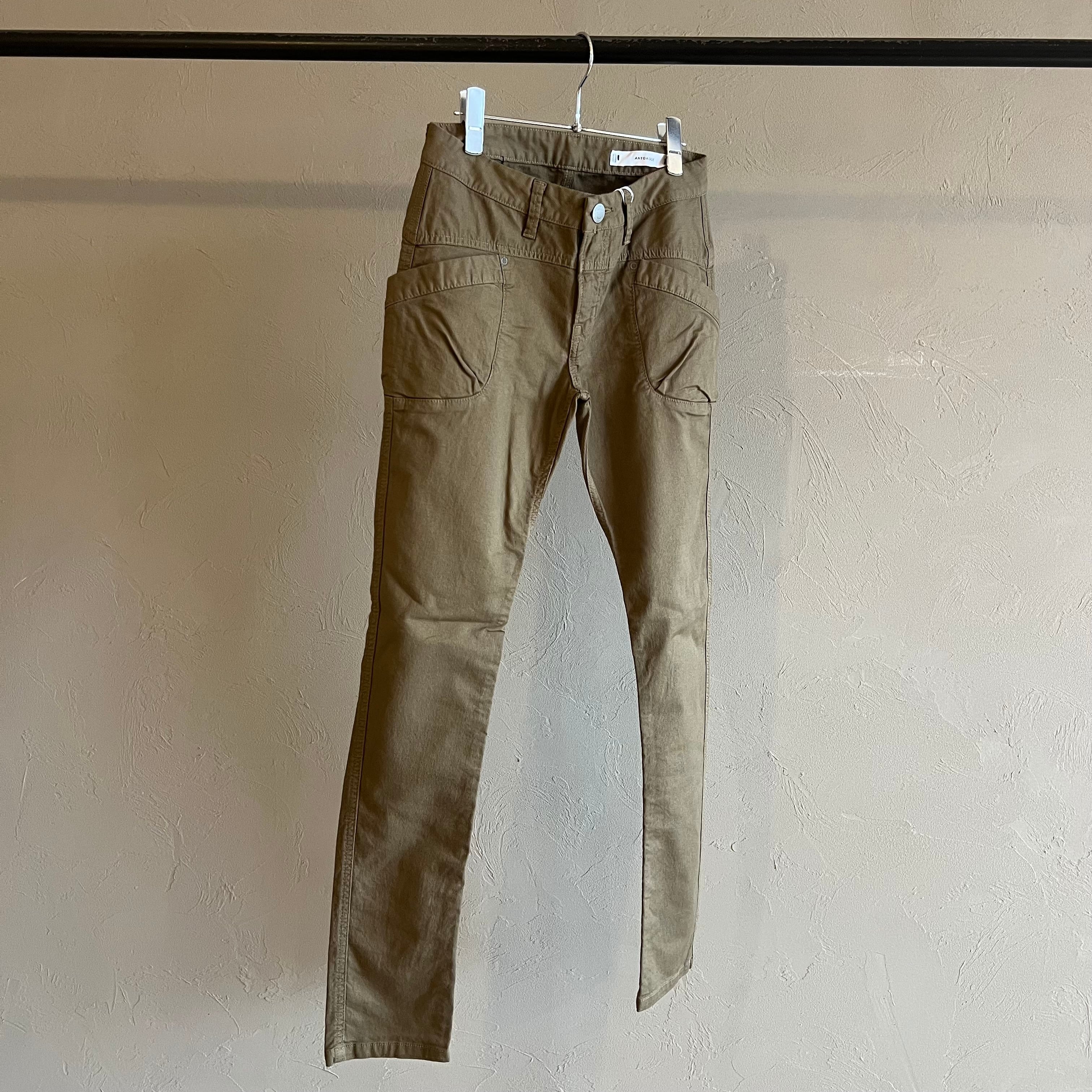 【 ANTGAUGE 】ストレッチピケスキニーパンツ