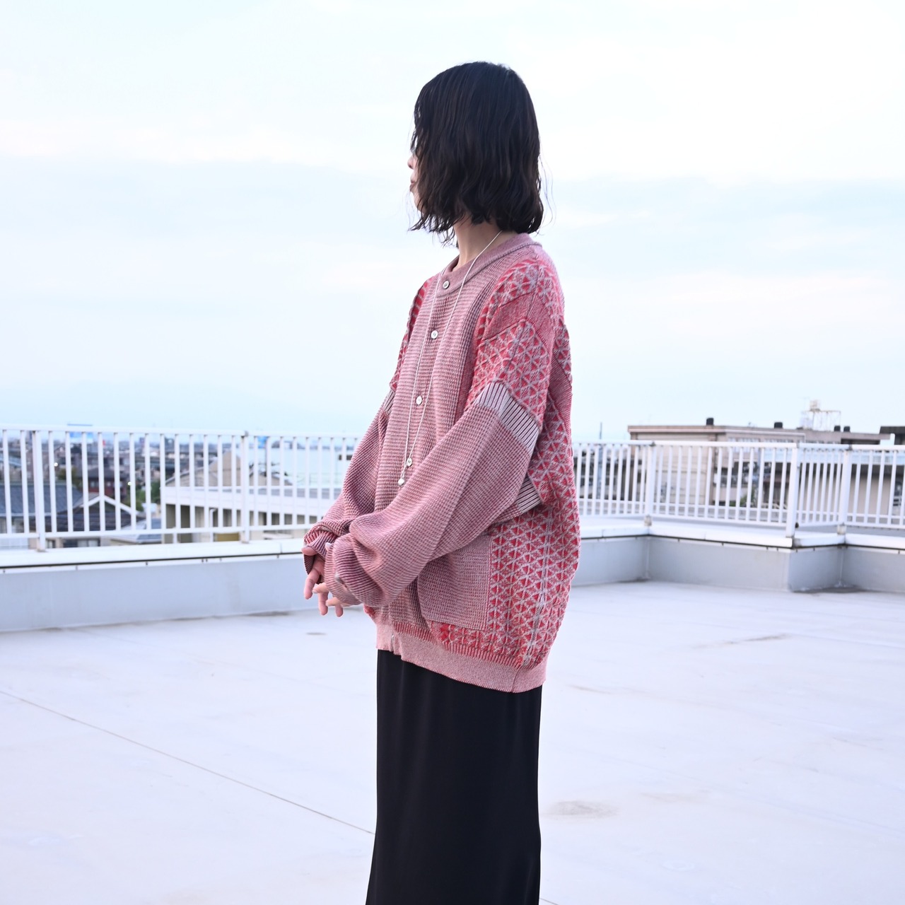 YASHIKI / GANKO別注 Ginka Cardigan(Yuki Momizi)レディースstyle