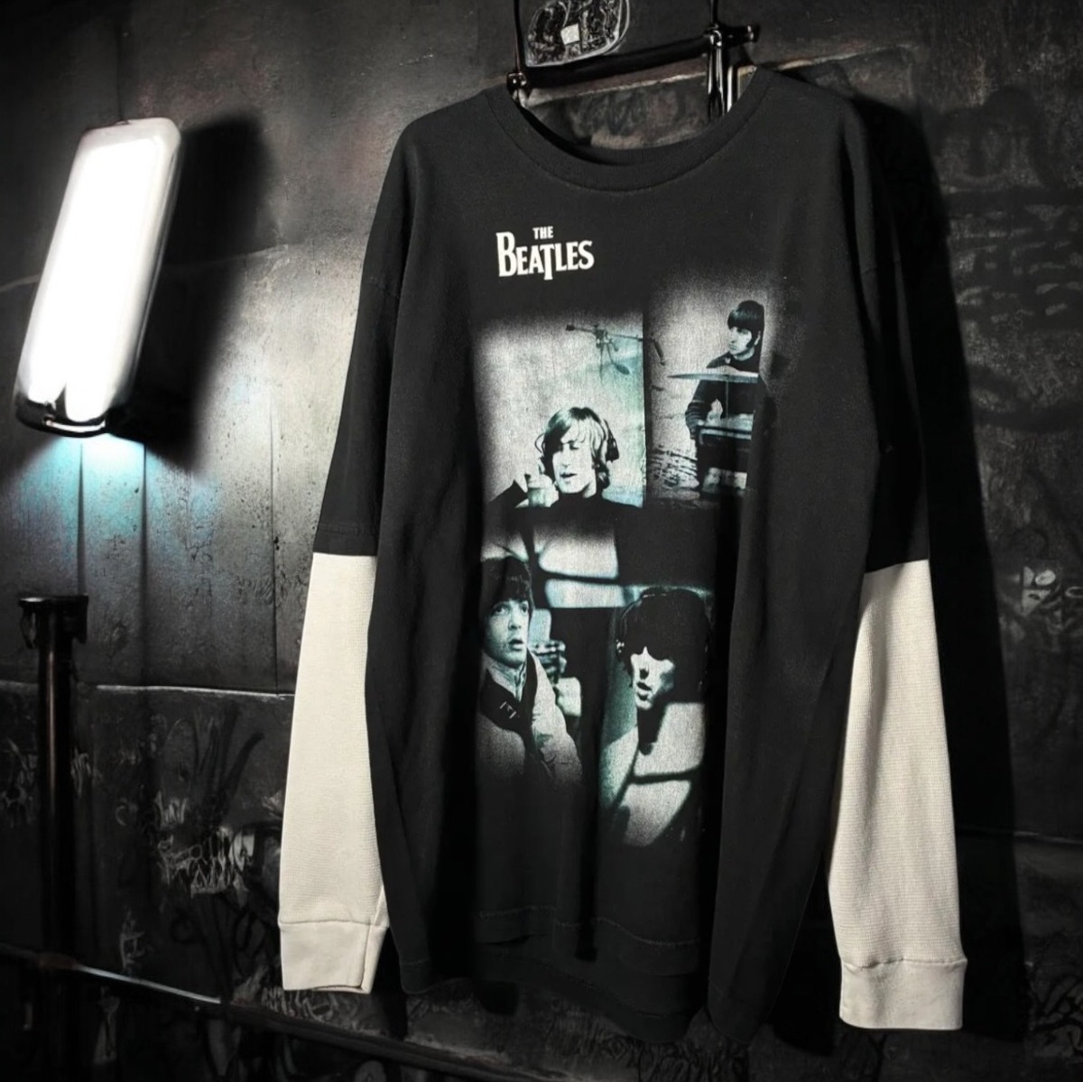 2011s The Beatles サーマルレイヤードロンT バンドTシャツ ビートルズ 