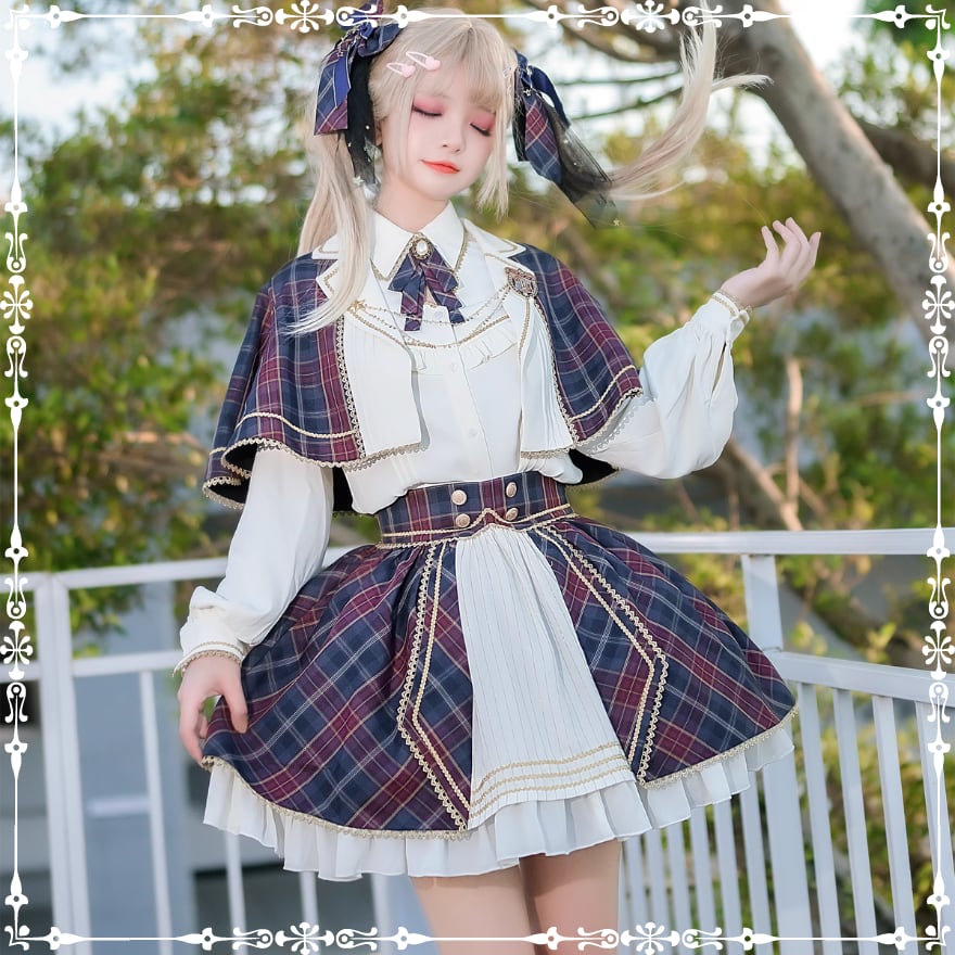 ロリータファッション通販 SEASONZ アイドル衣装 ステージ衣装 学園祭 コンカフェ イベント オールインワン 5点セット チェック柄 かわいい 華やか キラキラ ふわふわ ガーリー 甘め ロマンティック ゆめかわ ロリィタ lolita | ロリータファッション通販 SEASONZ ロリータファッション通販 SEASONZ アイドル衣装 ステージ衣装 学園祭 コンカフェ イベント オールインワン 5点セット チェック柄 かわいい 華やか キラキラ ふわふわ ガーリー 甘め ロマンティック ゆめかわ ロリィタ lolita | ロリータファッション通販 SEASONZ