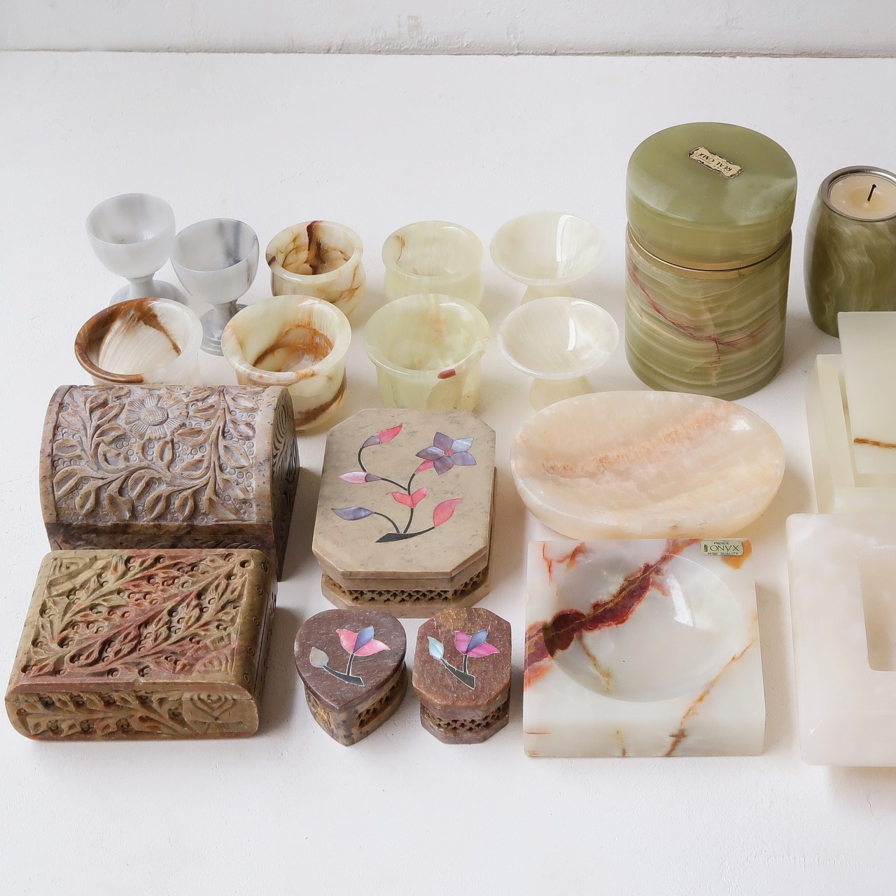 オニキスのジュエリートレイ