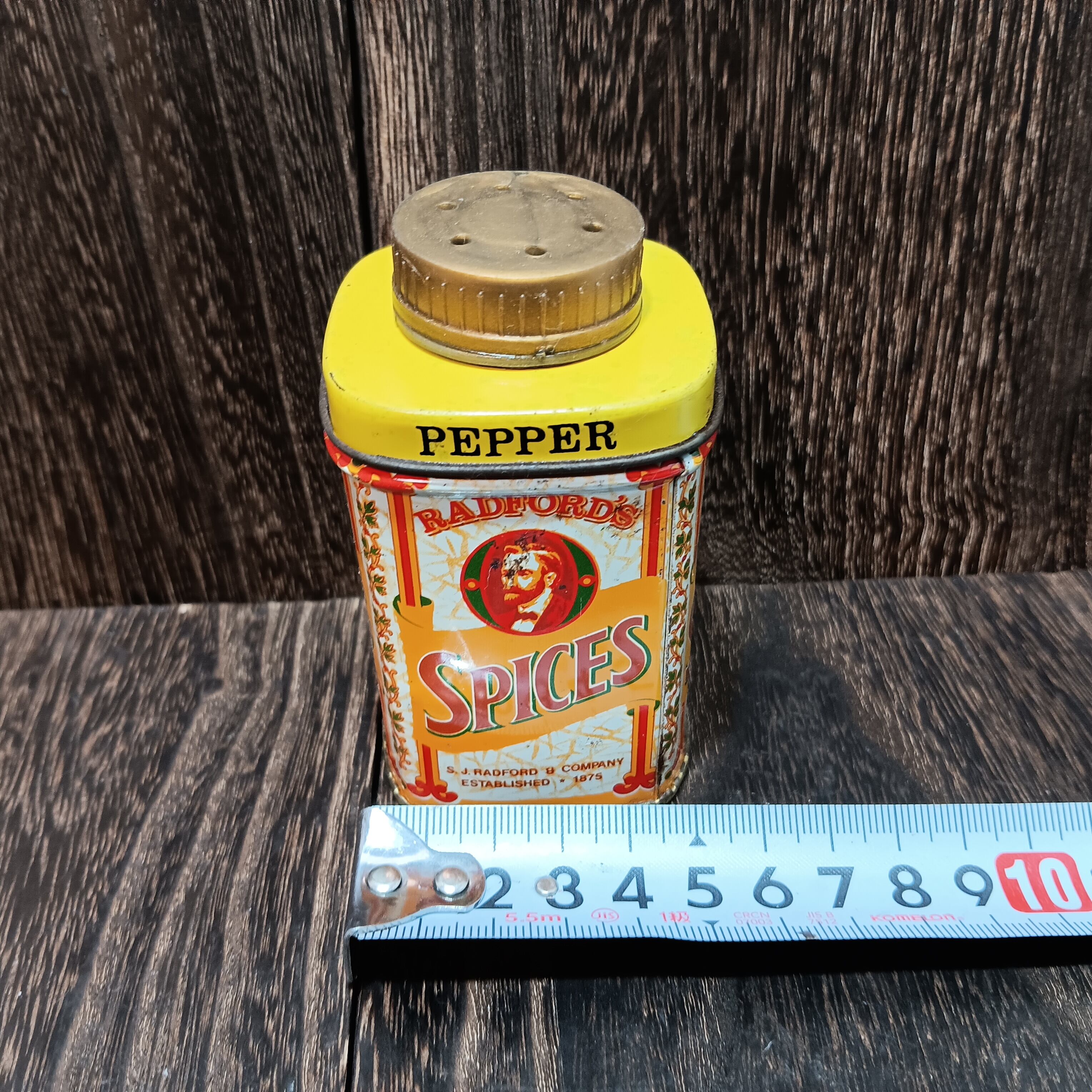 アメリカン雑貨 Redford Spices スパイス缶 ペッパー缶 インテリア