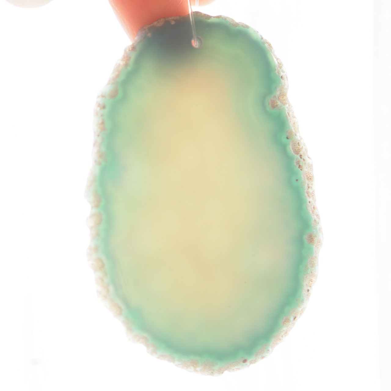 Ocean Planet 02 - アゲートヒーリングチャイム / Agate Sun Catcher Wind Chime 456