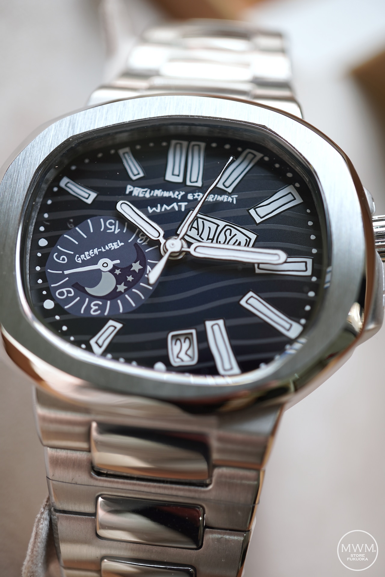 WMT GREEN-LABEL AM0070C "AQUAMARINE"