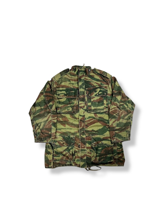【Ireggular】60s French Military Lizard Camo Paratrooper Coat