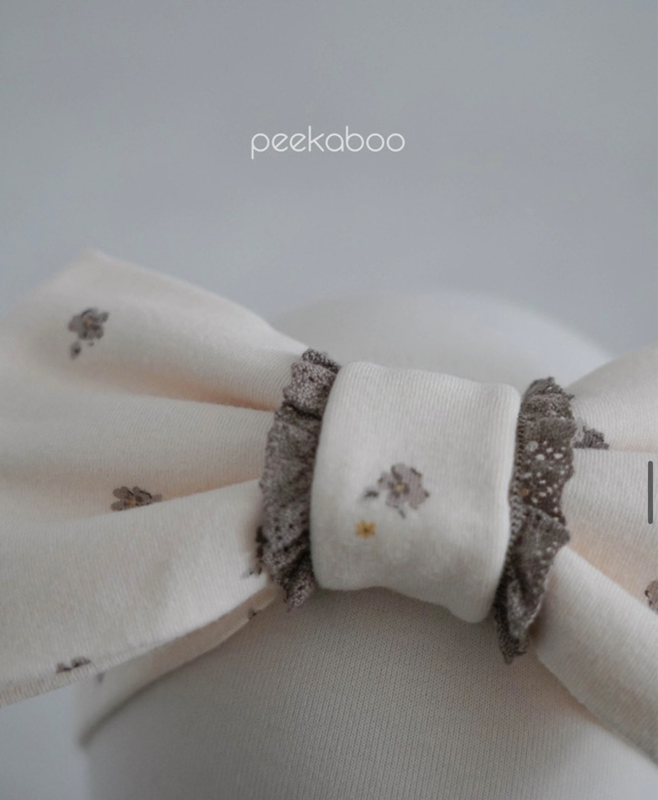 即納] peekaboo 花柄リボン | sashu