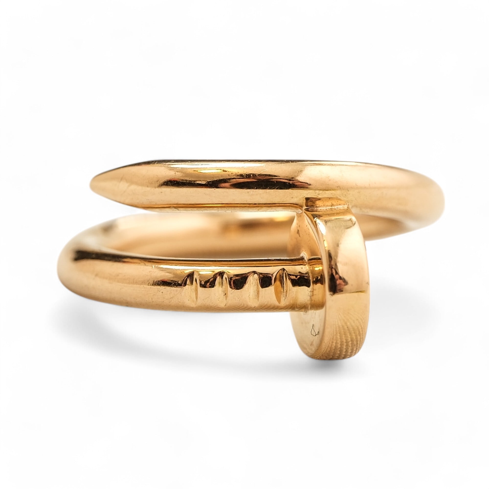 Cartier カルティエ ジュストアンクル リング 18k ピンクゴールド pinkgold 6号