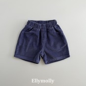 【取寄/韓国直送】Elly molly ソーダコーデュロイ5部パンツ｜秋服｜韓国子供服｜26/AT