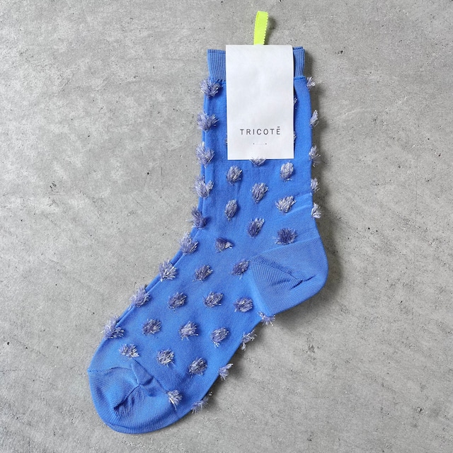 TRICOTÉ / 【23−25cm】dot fur socks TR43SO015