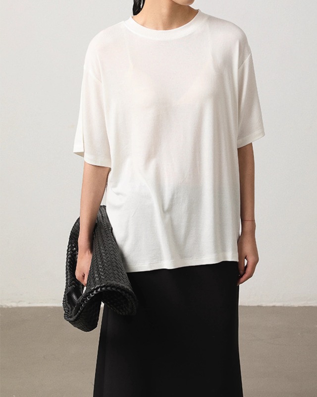 Simple boxy Tshirt　N1047